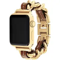 在飛比找Yahoo奇摩購物中心優惠-COACH Apple Watch 錶帶 38/41mm 適