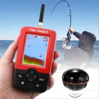 在飛比找蝦皮購物優惠-#魚群探測器# 探魚器無線聲納水下可視高清釣魚器探測器手機超