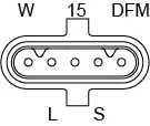 Bosch Alternator for Volvo FH12 12.1L D12D380 Euro 3 Dump Truck 4x2 279kW [08/93]