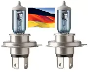 Flosser MegaBlue 9003 HB2 H4 60/55W Stock Two Bulbs Head Light Replacement Bike
