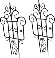 ibasenice Miniature Garden Fence Plastic Picket Fence for Balcony Decorative Garden Border Easy Install Outdoor Fencing