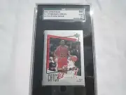 MICHAEL JORDAN 1997-98 Upper Deck Sticker Catch 23 #158 SGC 10 BULLS LAST DANCE