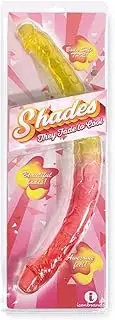 Shades 17'' Jelly TPR Double Dong - Pink/Gold 44 cm Double Dong