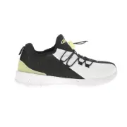 AND1 Racer Lite Slip On Mens Black, White, Yellow Sneakers Casual Shoes AD90129