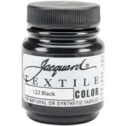 Jacquard Textile Color Fabric Paint 2.25oz Black