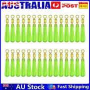 60pcs Copper Head Drift Fish Floats Rotation Buoy Seat Fishing Bobber (M) AU