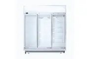 Bromic Upright Display Fridge - 1507L - 3 Doors - Flat Glass - Lightbox