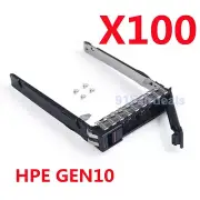100X 2.5" Hard Drive Caddy Tray HPE ProLiant DL325 DL385 Gen10 Plus v2 Server