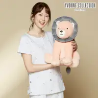 在飛比找momo購物網優惠-【YVONNE 以旺傢飾】獅子坐姿抱枕(蜜瓜橘)