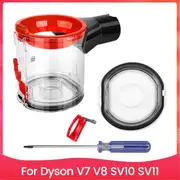 Dust Container for Dyson V7 V8 SV10 SV11 Dust Container Waste Container Vacuum Cleaner Replacement P As Shown