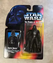 Star Wars Darth Vader w/Light Saber Power of the Force Figure NEW factory sealed