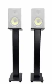 (2) Rockville 36” Studio Monitor Speaker Stands For Behringer Truth B2031A