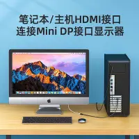 在飛比找Yahoo!奇摩拍賣優惠-【現貨秒發】hdmi轉dp母口電腦連接老款顯示器mc007連