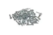 Rack Mount Cage Nut Screws, 12-24, Qty 50 - Lifetime Warranty