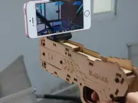在飛比找Yahoo!奇摩拍賣優惠-ar gun虛擬體感手槍AR-GUN虛擬實境槍遊戲槍VR槍A