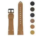 StrapsCo Vintage Leather Watch Band Strap for Fitbit Charge 4