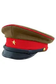 WWII Japanese IJA Army EM visor cap wool olive drab