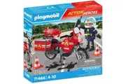 Playmobil: Fire Engine at the Scene of Accident (71466)