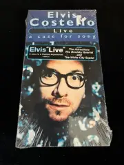 Elvis Costello - Live: A Case for Song (VHS, 1997) New, Sealed!