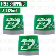 3X Brylcreem Scalp Care Anti-Dandruff Non-Greasy Styling Cream (125ml)