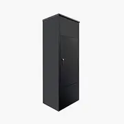 ZOOMTEC Package Letterbox Large, Waterproof Parcel Box, Metal Safe Mailbox for Outside