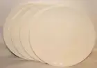 Mikasa Kyler White Bone China 11" Dinner Plates Set of Four New