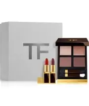 Tom Ford Eye Color Quad & Lip Color Mini Deluxe Set - Sous Le Sable