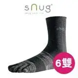 在飛比找遠傳friDay購物優惠-【6雙組】sNug 健康除臭五趾襪 (除臭襪)