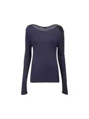 Navy Blue Light Knit Jumper