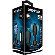 Anal Fantasy 12 Function Vibrating Butt Plug - Model AF-12VB - Unisex Anal Pleas