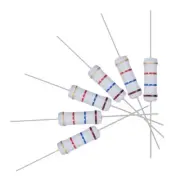 60pcs 2W 2 Watt Metal Oxide Film Resistor Axial Lead 1.6K Ohm ±5% Tolerance