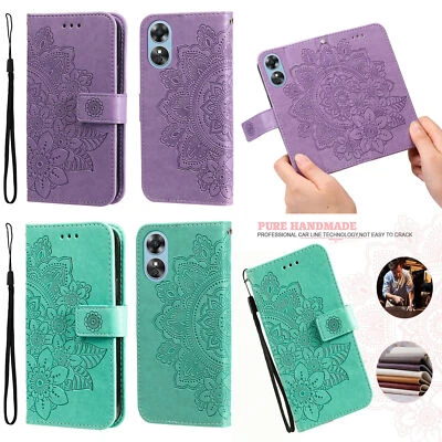 Flower Leather Wallet Cover Case For Honor 400 Magic 6 7 Lite Sony Xperia 1 10 5