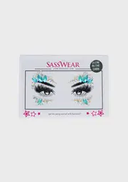 [Sasswear] Glow In The Dark Jeweled Face Stickers