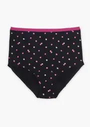 [Taking Shape] Taking Shape Period Leak Proof Undies Moderate Size 24 in Pink Floral, Bamboo - Plus Size Women's Clothing Pink Floral