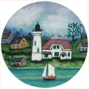Sailors Valentine Center - by JL. Munro "Chatham Light"