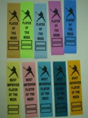 BASEBALL/SOFTBALL AWARD RIBBONS,FUNDAY, PARTICIPATION