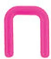 [BodyJewelryOnline] Septum Retainer 16Ga Colorful Bioflex -