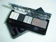 Makeup Eye Shadow Eyeshadow Shimmer Brown silver mini Palette Set Color #04