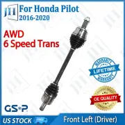 OE Front Left Driver CV Axle Shaft for 2016 17 18 19 20 Honda Pilot AWD 6 Speed (for: Honda)