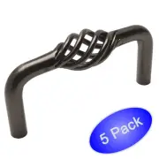 *5 Pack* Cosmas Oil Rubbed Bronze Birdcage Cabinet Handle Pull #9992-030ORB