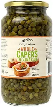 Whole Capers in Vinegar 950 G