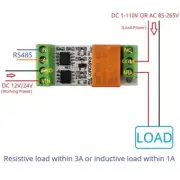 Mini RS485 Relays Board for Remote Controls with Modbus RTU Supports 5V 12V