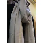 100% PURE PASHMINA CASHMERE 喀什米爾手工圍巾 披肩-素色緹花款之素美人兒~# 灰#1