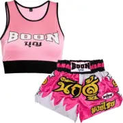 NEW Boon Warrior Pink Womens Crop Top & Shorts