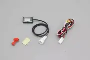 Compact Voltmeter Waterproof Red Display Below 12 Volts, 5 and Above 120 Degrees