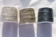 1mm Wax Cotton Thread Cord for Necklace & Bracelet /84m is 275 feet