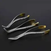Dental Root Extraction Forceps Fragment Pliers Instrument Dental Curved Tool