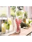 Caterers Choice Straws Paper Bamboo Patterned Jumbo Wrapped 250 Pack Packet
