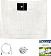Grounding Bed Sheet for Better Sleep, Earthing Mat, Grounding Mat for Bed in EU Standard (90 x 230 cm)