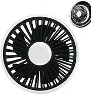 USB Fan For Car - USB Powered Car Air Cooler For Outlet,15V Long-lasting Ventilation Device For Truck RV Vehicle Camping Travel